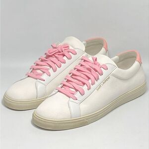 Saint Laurent Andy Low-Top Men’s Sneakers size 45/us size 12